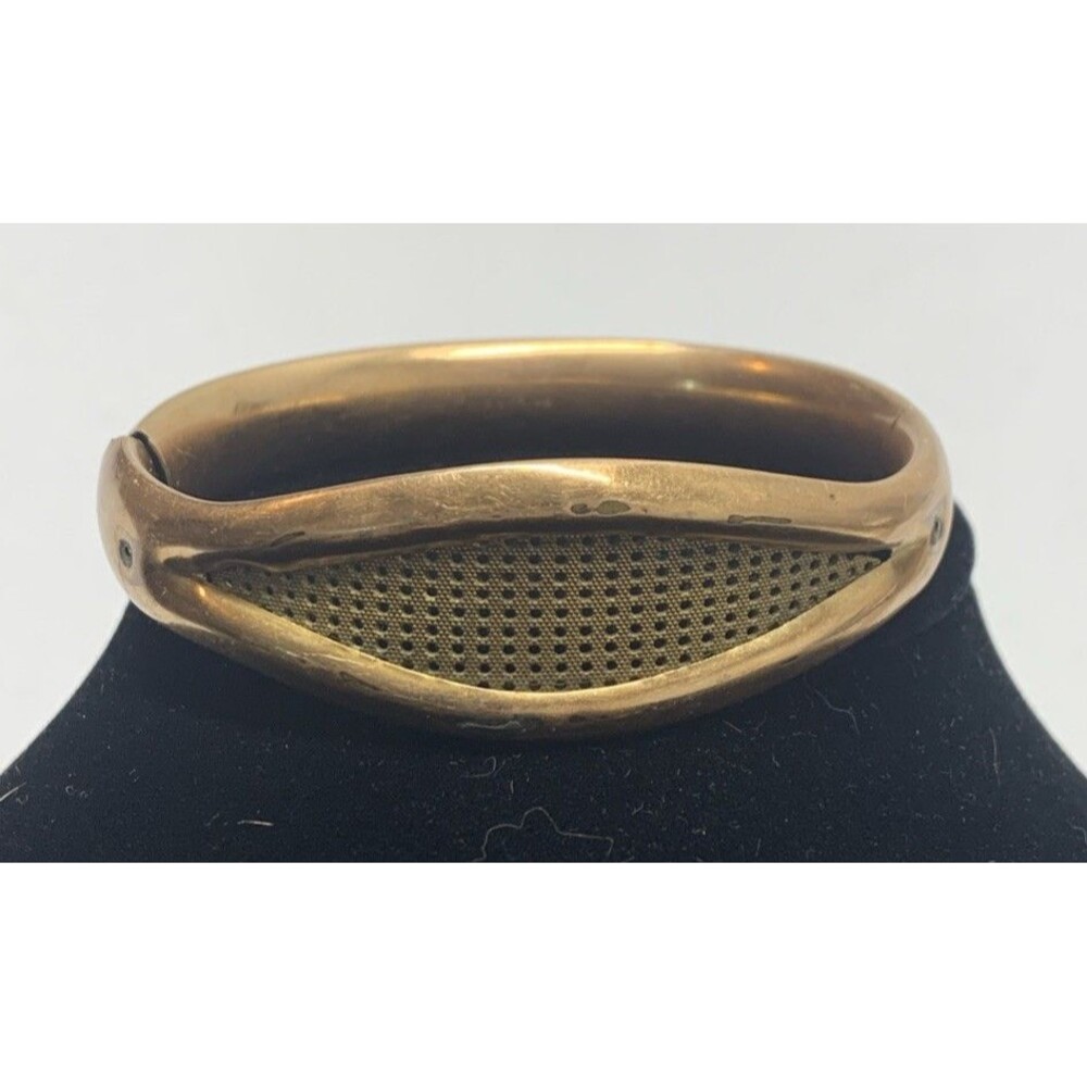 Antique Vintage Bates & B Gold Filled Bangle Bracelet Parts Repair Scrap